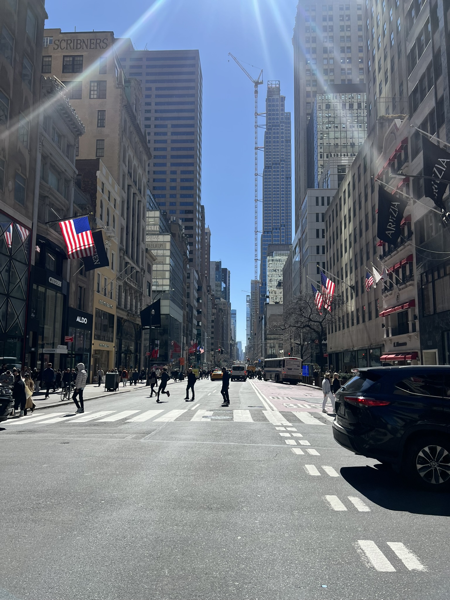 City view while traveling